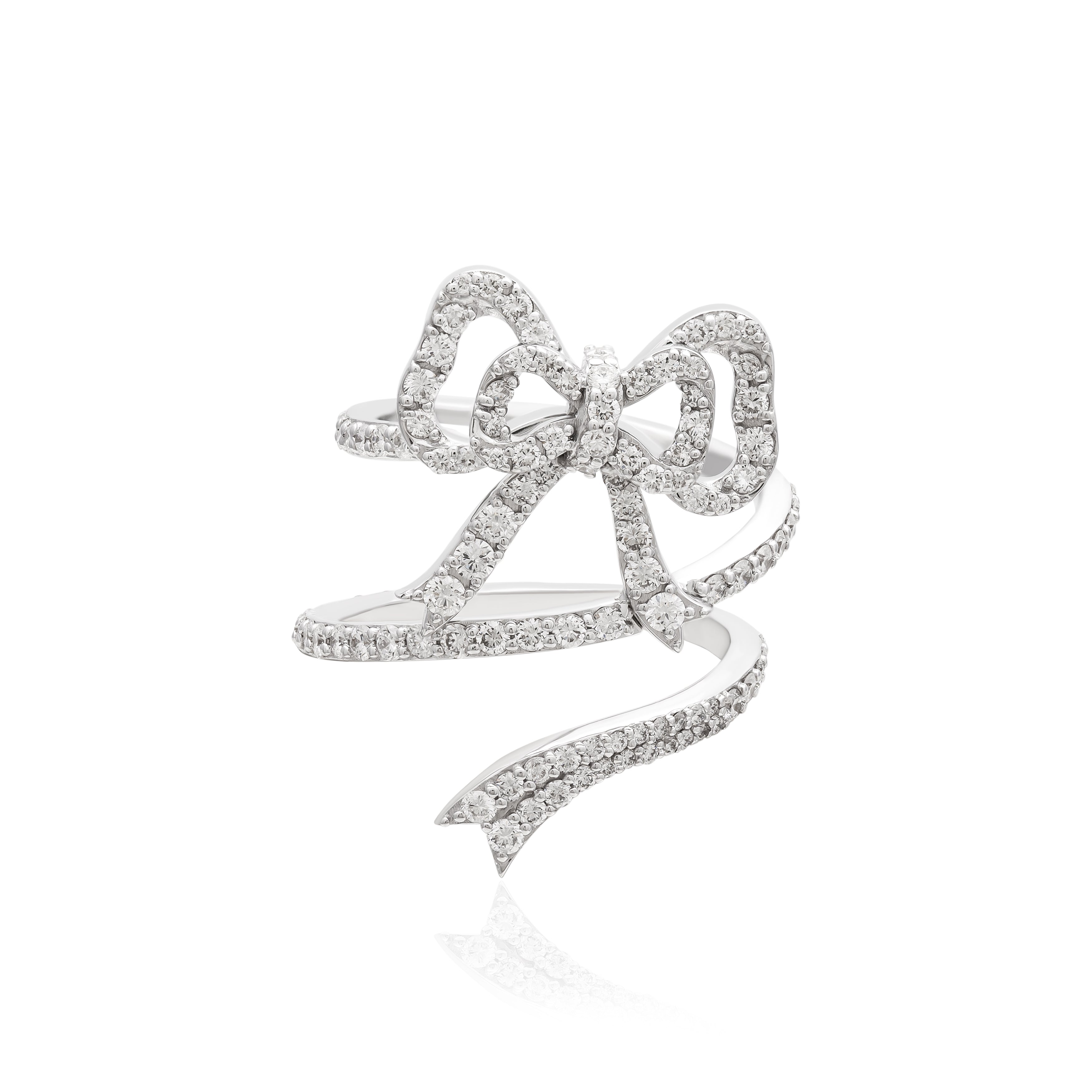 DIAMOND RIBBON RING