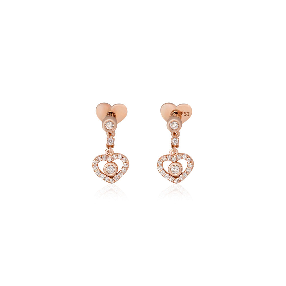 FLOATING HEARTS EARRINGS